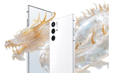 红魔9Pro 白色特别版 云海腾龙